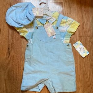 Tommy Bahamas overalls set